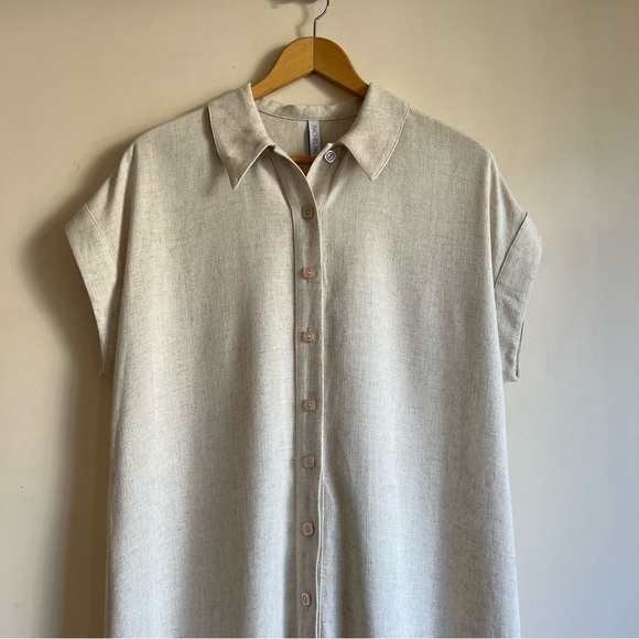 Rachel Pally Stella Linen Dress in Natural - Picture 5 of 16